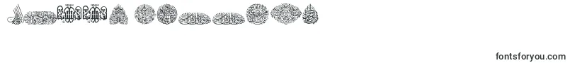 Czcionka My Font Quraan 7 – czcionki Z okazji ślubu